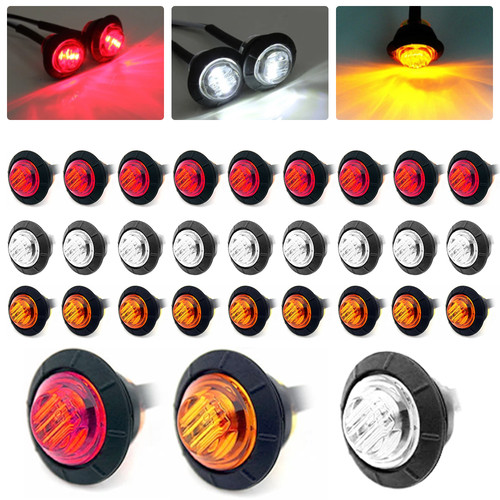 10stk rund mini led - 10stk,