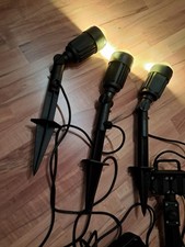 Gartenstrahler Aussenleuchte 3er Set