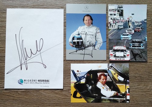 B808 klaus ludwig autogramm - klaus,