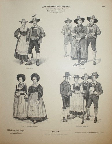 Tirol tyrol tirolo costumes - tirol,