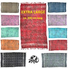SAL-550---P / Premium Sarong extra large Wickeltuch Wickelrock Wandbehang Lungi