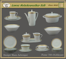 Hutschenreuther Form:700 "Noblesse" '9423 Teile zur Wahl  teller tasse platte