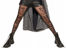 Strumpfhose SCHRIFTZÜGE