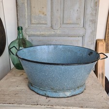 C6401 Alte, ovale Emaille