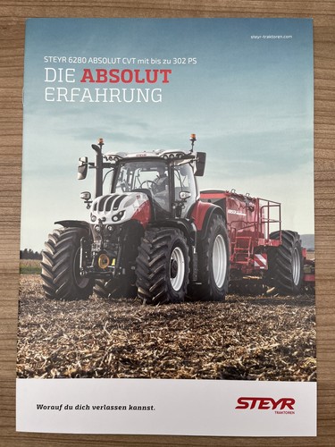 Steyr 6280 absolut cvt traktor - 6280,