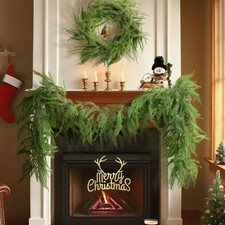 Norfolk Kiefer Künstliche Girlande Grünzeug für Esstisch Home Dekoration