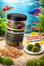 Zierfisch Flockenfutter