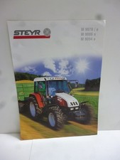 STEYR M 9078/ a, M 9086 a, M9094 a   Original altes Schlepper Prospekt  2 Seiten