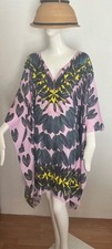 Marc Cain Seidentunika Minikleid Kaftan Print oversized neu NP495€
