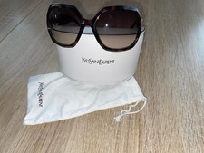 Original Yves Saint Laurent YSL 6349/S Damen-Sonnenbrille - Italien - Havanna -
