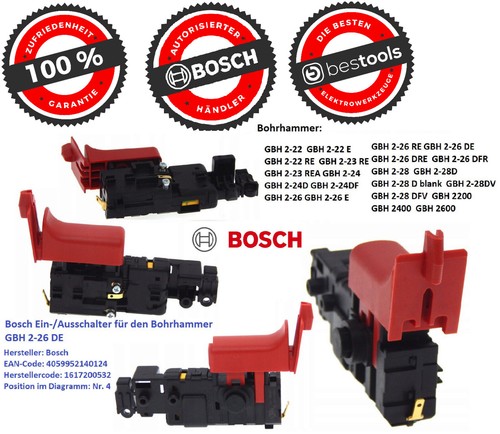 Bosch 1617200532 schalter - bosch,