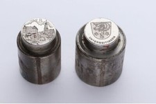 Historischer Prägestempel Untermeitingen Bayern Münze Unikat Medaille Nr. 172-14