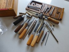 MIKROSKOP - REPARATUR  BEDARF  ALTES WERKZEUG  LEITZ - ZEISS