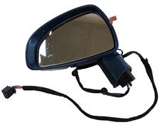 Audi TT 8J LX5Z Außenspiegel Spiegel mit Glas 6 PIN Vorne Links Original
