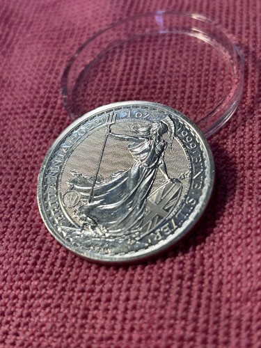 Britannia 1oz silver bullion - silver,