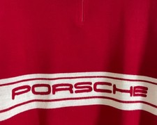 Porsche Vintage Fahrrad-Trikot  Cycling Jersey  BEFA Sport 1980s  Wolle Wool