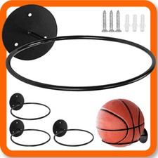 4x Fußball Wandhalterung Wandhalter Ball Halter Display Basketball Displayhalter