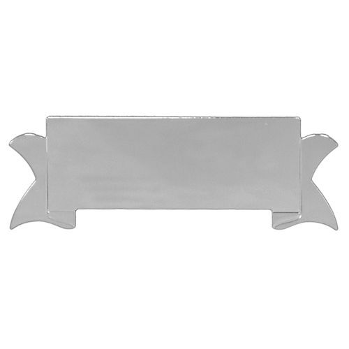 Aluminium schild silber - aluminium,
