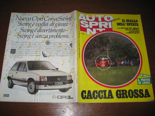 Autosprint 1984 f1 - autosprint,
