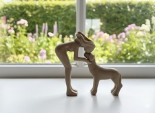 Schöne Figur Hund Frau