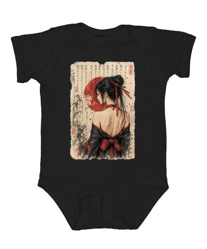 Japanische geisha kimono - japanische, rote