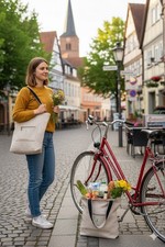 Einkaufstasche Mehrwegtüte Tragetasche Beutel Shopper Leicht
