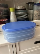 Tupperware Frische Kabinett , Auschnitt Kühlschrankbehälter 4teilig / Tupper