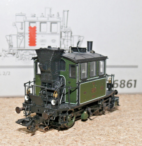 K23 märklin 36861 tenderlok - k23,