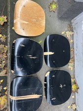 Egon Eiermann Sitzflächen Restaurierungsbedürftig SE68 Wilde & Spieth