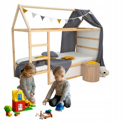 Holzdach für kura bett - fÜr,