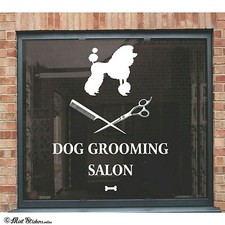 Fensteraufkleber Hundepflege