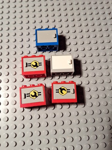 Lego schrank container - 5x,