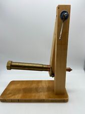 #SE3236# Orgonstrahler Unikat Messing Sammlerstück Holzständer *RAR* Vintage