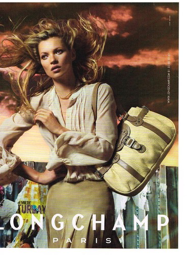 Reklame werbung 2007 longchamp - reklame,