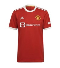 Manchester United FC adidas Herren Heim Fußball Fan rot Kurzarm Trikot neu