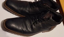 Lederschuhe Bull Boxer Black