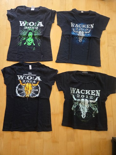 Wacken girlie shirt m - 4x,