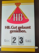 DREH/EWIGER/DAUERKALENDER* HB ZIGARETTEN*TOP ZUSTAND*RARITÄT