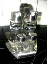 Menage Essig/Öl Ausgießer Salz/Pfeffer Streuer von Ernesto