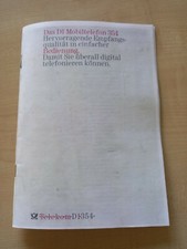 Mobiltelefon AEG  Telecar D901 / 902  Telekom D1 354 Bedienungsanleitung