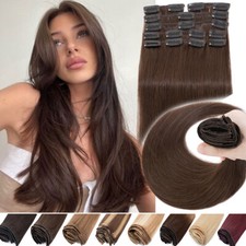 100% Echthaar Clip In Remy