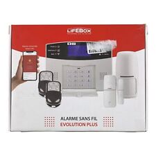 Alarmanlage kabellos  Lifebox Evolution GSM Lifebox Evolution kit Alarm Feuer