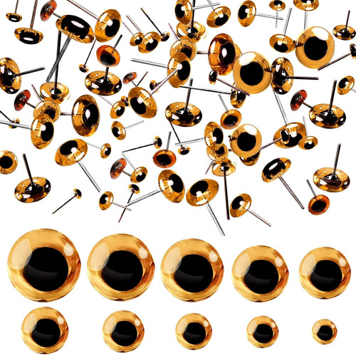 100 stück glas augen - 100,