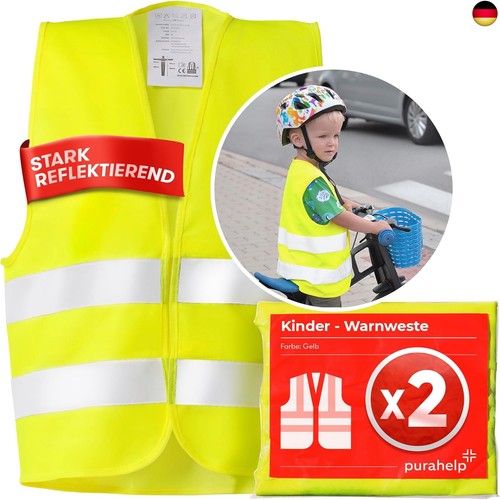 Warnweste kinder - (5-12, jahre)