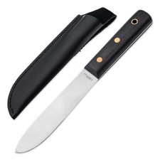 History Knife & Tool Matrosenmesser Seglermesser Fulltang 4116 Holzgriff Schwarz