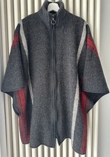 Woll-Poncho/ Cape Gr. M von Massimo Dutti