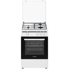 Oranier Gas-Standherd 50cm 3 flammig STG598 weiß Gasherd Gasbackofen 43 L Erdgas