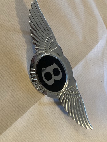 Bentley winged emaille - bentley, b