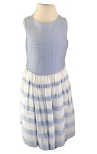 Jacadi Kleid 8Y 128 hellblau