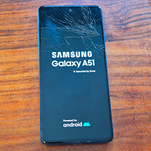 Samsung galaxy a51 - galaxy, blau